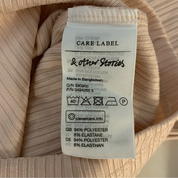 & Other Stories - Mock neck crop top - size 4 - Picture 5 of 6